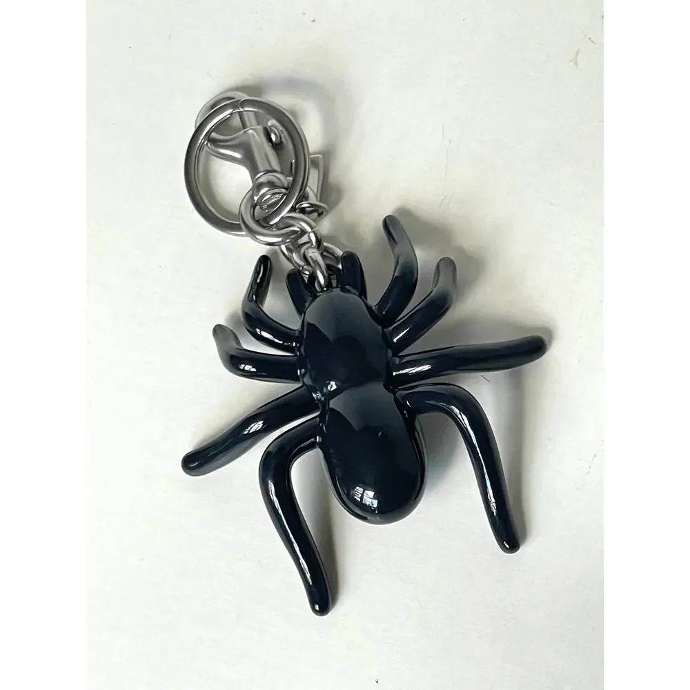 Coach CAX79 Spider Halloween Bag Charm Black Enamel